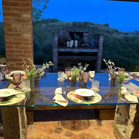 Larino Luxury In Tuscany With Breathtaking View فيلة Forcoli